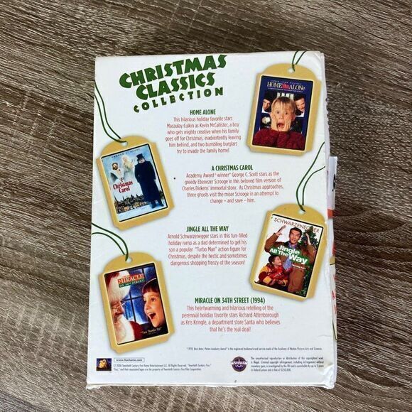 Christmas Classics 4 Disc DVD Collection Set Home Alone Holiday Movie Bundle - Picture 5 of 14